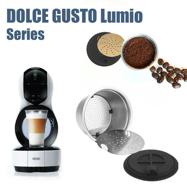 Upgrade Stainless Steel Refillable Reusable Coffee Capsule for Dolce Gusto